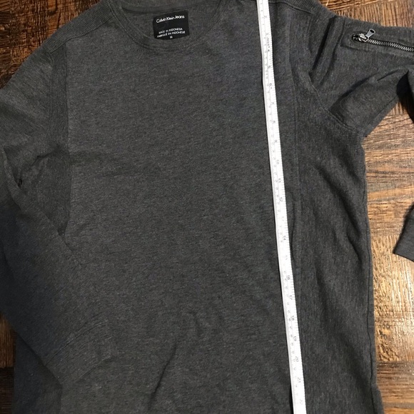 Calvin Klein Spring/Fall Sweater/Striped Shirt - Picture 7 of 13